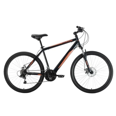 Велосипед Black One Hooligan 26 D черный/коричневый/черный 2021-2022 600612685