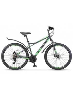 Велосипед Stels Navigator 710 MD V020 Антрацитовый/Зелёный/Чёрный 27.5_ (LU093864) 1925048424