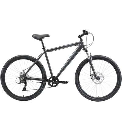 Велосипед Stark'21 Respect 27.1 D Microshift черный/черный 1016029982