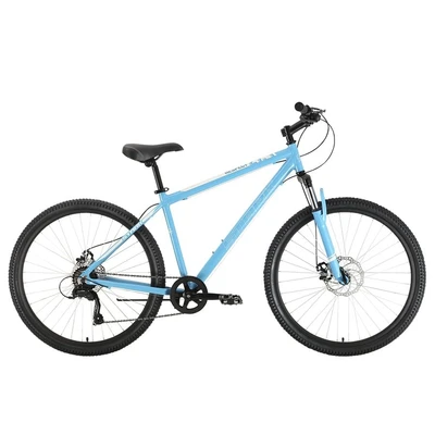 Велосипед Stark'22 Respect 27.1 D Microshift синий/белый 159579097