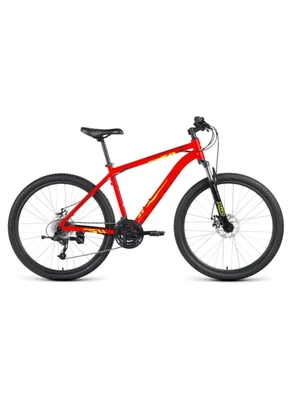 Велосипед 27,5' Forward Katana 27,5 D AL Ярко-красный/Желтый 2023 г 200105181