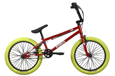 Велосипед Stark'24 Madness BMX 1 красный/серебристый/хаки HQ-0014362 301814283