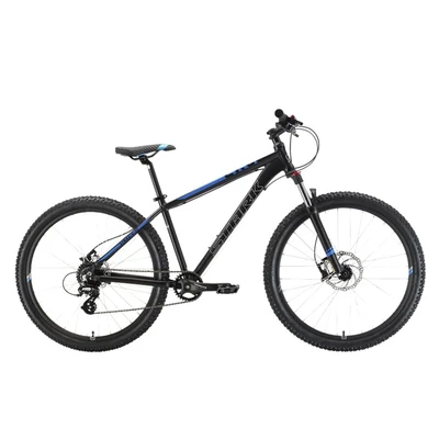 Велосипед Stark'22 Hunter 27.3 HD чёрный/голубой 2136933931