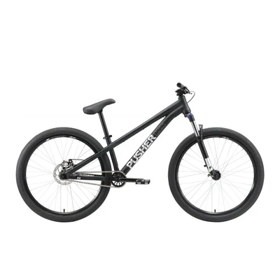 Велосипед Stark'22 Pusher-1 Single Speed черный/серый 1619014891