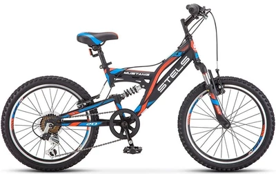 Велосипед Stels Mustang 20" V V010 Чёрный (LU092147) 1492901225