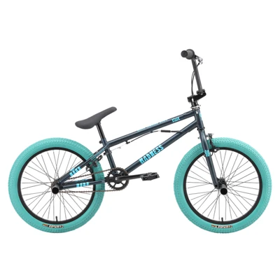 Велосипед Stark'25 Madness BMX 2 темно-еловый матовый/голубой/голубой HQ-0017756 129780619