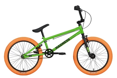 Велосипед Stark'23 Madness BMX 1 зеленый/черный/оранжевый HQ-0013630 310702630