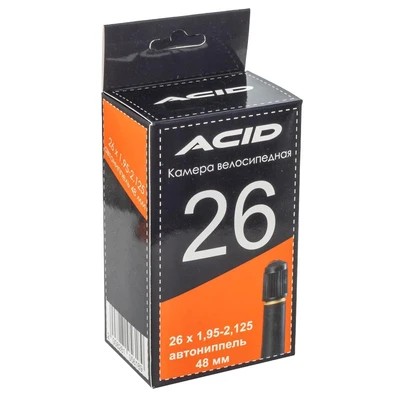 Велокамера 26' ACID 26х1,95-2,125 A/V 48 mm 1716483984