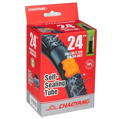 Велокамера 24' Chao Yang 24х1,95/2,125 AV-48 самозаклеивающаяся/650082 18397551