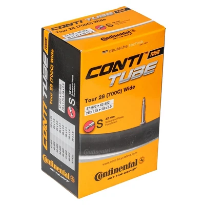 Камера 28' Continental 28'/1.75-2.50/622 спорт 42мм TOUR/02-0182161 801350060