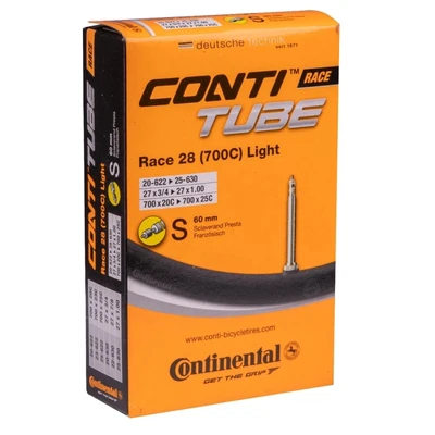 Камера 28' Continental 28'/700x20С-25С спорт 60мм Race Light/02-0181831 814324527