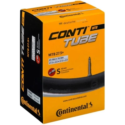 Камера 27,5' Continental 27.5'х2.6-2.8 спорт 42мм MTB/02-0180015 1013410651