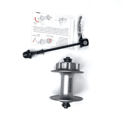 Втулка передняя Deore, M525A, 36 отв, QR 6-болт, серебро EHBM525AASS 1196935106