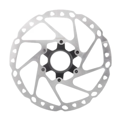 Тормозной диск Shimano Deore RT64 180мм C.Lock, с стоп. кольцом внешн. шлицы ESMRT64MEC 880312954