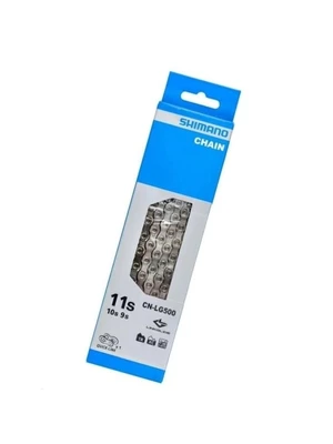 Цепь Shimano LG500 Link Glide, 9/10/11ск, 138 зв., с замком ICNLG500138Q 1779742404