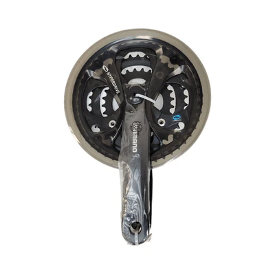 Шатуны (система) ALIVIO FC-M361-L 28/38/48Т 170мм 'под квадрат' чёрные/580166 632557326