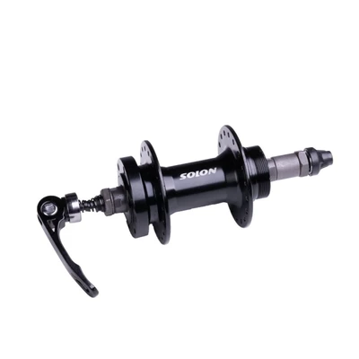 Втулка задняя Solon DH701R 36H disc M10*135mm эксцент.,черная под трещет. 1318924400