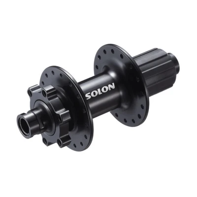 Втулка задняя Solon DH909TR 32H DISC M12*142mm.,черная под касету 9/10, 2 промподш. (HQ-0015347) 1737151425