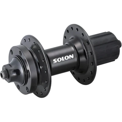 Втулка задняя Solon DH901YR 36H disc M10*135mm эксцент.,черная под касету 8/9. 100147147