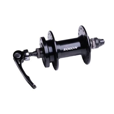 Втулка передняя Solon DH701F 36H disc M9*100mm эксцент.,черная 382199689