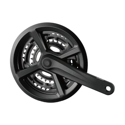 Шатуны (система) PROWHEEL 175 мм, 48/38/28Т под квадрат, алюм., с пластик. защитой/3012602-60 1507865443