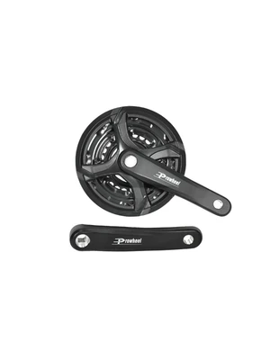 Шатуны (система) PROWHEEL TA-CQ01*24/34/42T*160MM ALLOY CRANK, CHAINLINE:48,5, под квадрат, черный 430298212