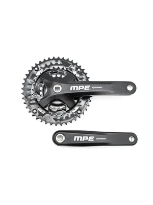 Шатуны (система) PROWHEEL MPE-401*175mm, (44/32/22) AL-6061-T6, CHAINLINE: 50, под квадрат-124,5, черный 2103584566