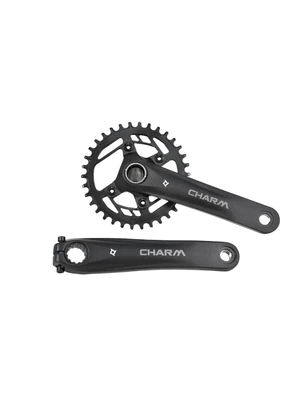 Шатуны (система) PROWHEEL CHARM-FD04S-TTB-34T*175 mm, AL-6061-T6, C\LIN:53 mm, BCD:76 mm, PW-MBB68+/PW-BB92 1761745436