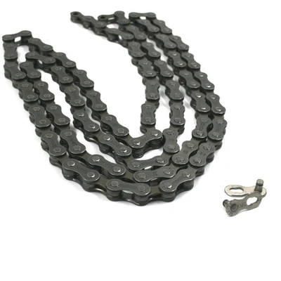 Цепь вело Z7 KMC 1/2'х3/32' 112звен. с замком CL573R для 5-7 скор/570093 422356930
