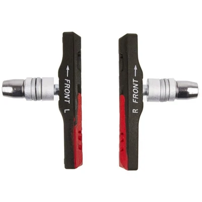 Тормозные колодки M-WAVE BPR-VC-DUAL 72 мм, черно-красные (5-361021) 1988678181