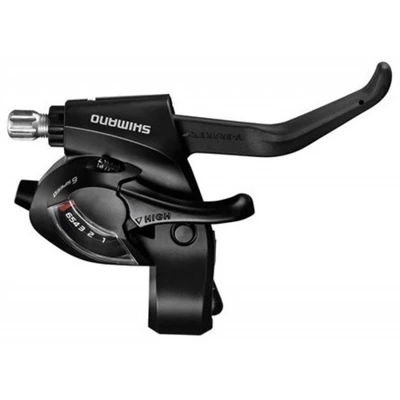 Шифтер/тормозная ручка Shimano Tourney EF41, прав., 6 cк., трос 2050 мм, черный/590136 611379458