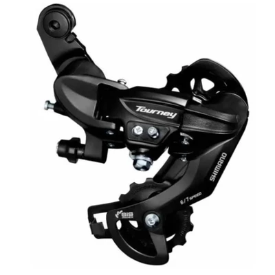 Переключатель задний Shimano Tourney TY300 крепление на петух 913652715