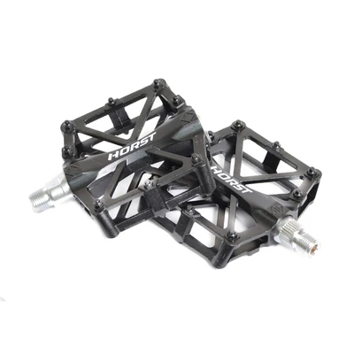 Педали HORST H36 алюм, на промподш., 92х95х15мм, черные (00-170836) 1699042070