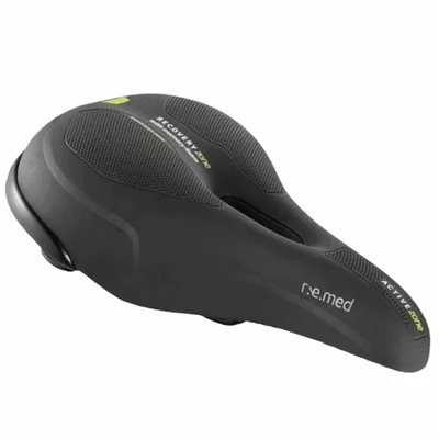 Седло вело SELLE ROYAL 257х189мм Remed Trekking Moderate черное/02-300461 424110003