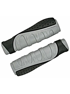 Грипсы HL-G301 130mm,эргономические, резина,черно\серые (H000008034) 331976875