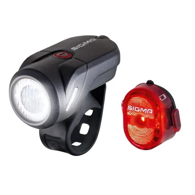 Фара+Фонарь SIGMA AURA (CREE USB/NUGGET II RL 2 режима) (4-017360) 283987415