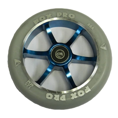 Колесо Fox 6ST 126mm разбор Серый/синий 836281002