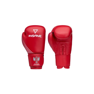 Перчатки боксерские INSANE RBF, красный, 10 oz 707842757
