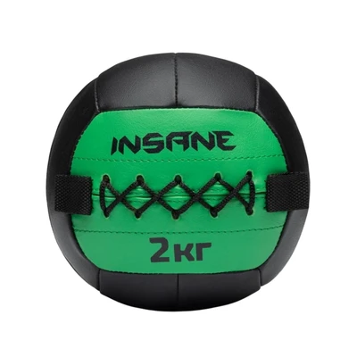 Медбол INSANE IN24-WB100 2 кг, зеленый 2117028635