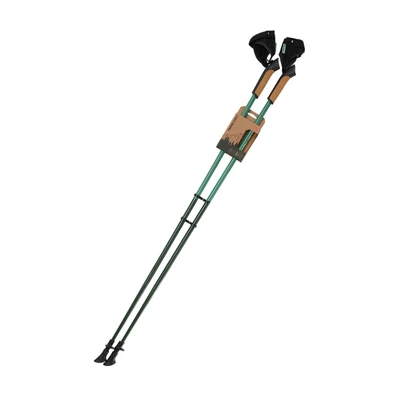Палки для скандинавской ходьбы BERGER Travel Forest BTF25NP1-02, 115 см, цельные, зеленый 1479377584