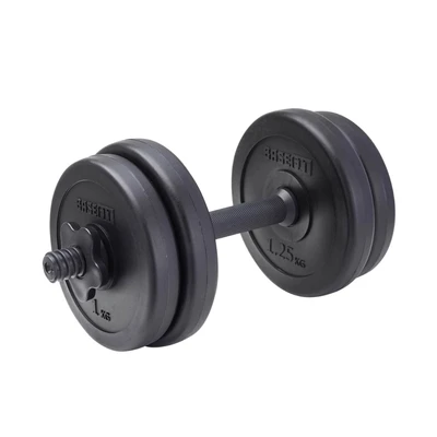 Гантель разборная пластиковая в коробке BASEFIT DB-717, 5 кг 1950580585