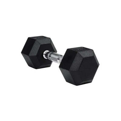 Гантель гексагональная STARFIT DB-301, 5 кг, обрезиненная, черный 145925413