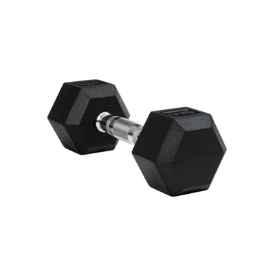 Гантель гексагональная STARFIT DB-301, 4 кг, обрезиненная, черный 1150585045