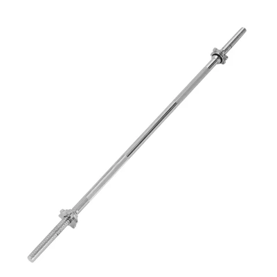 Гриф для штанги прямой STARFIT BB-103 120 см, d=25 мм, металл, с металлическими замками, хром 1269285752