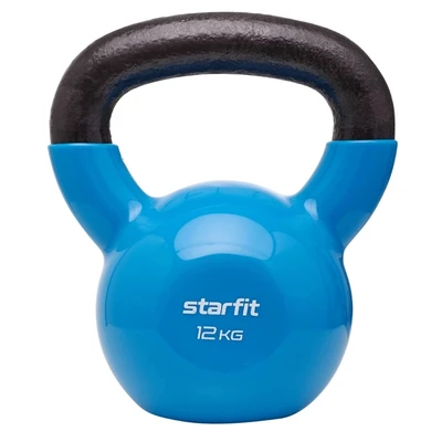 Гиря виниловая STARFIT DB-401, 12 кг, синий 518904353