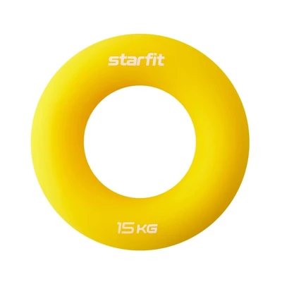Эспандер кистевой 'Кольцо' STARFIT ES-404, 8,8 см, 15 кг, желтый 1405951207