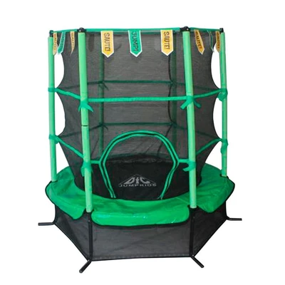 Батут DFC JUMP KIDS 55' зеленый, сетка (137см) 95844609