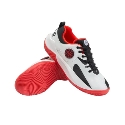 Кроссовки баскетбольные J_gel Launch LOW White/ black/ red 207698596
