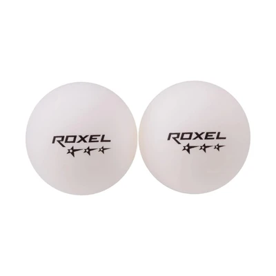 Мяч н/т Roxel 3* Prime, белый (6шт.) 1661934921