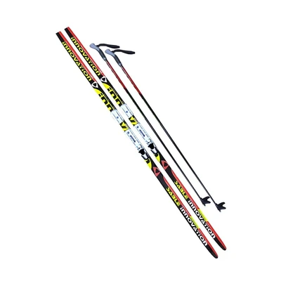 Лыжный комплект STC 185 NNN Step-in с палками (Wax) 2001165830